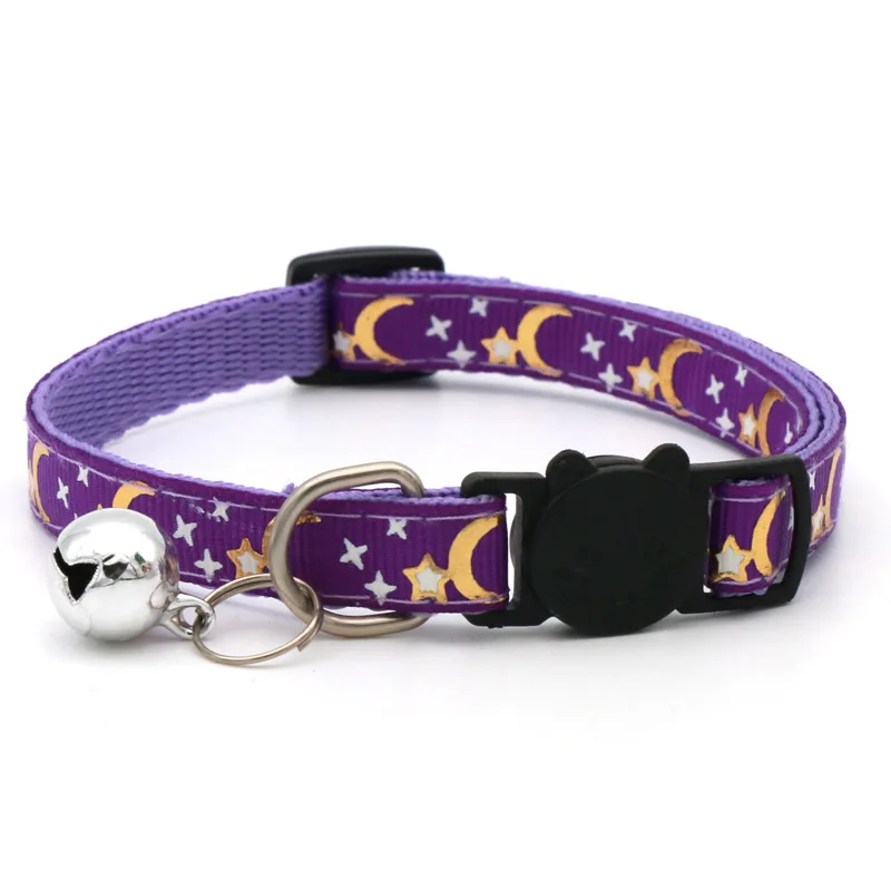Collier chat Étoile & Lune avec clochette – Image 5