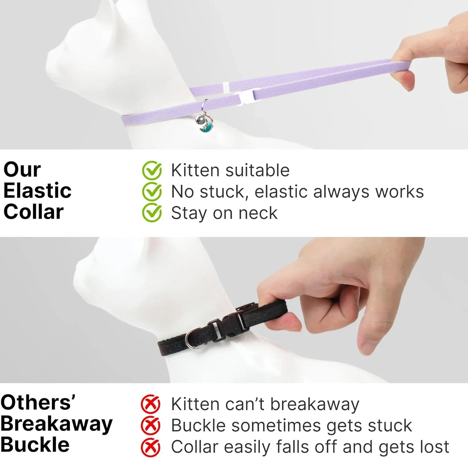 Collier AirTag ajustable en nylon avec clochette – Image 5