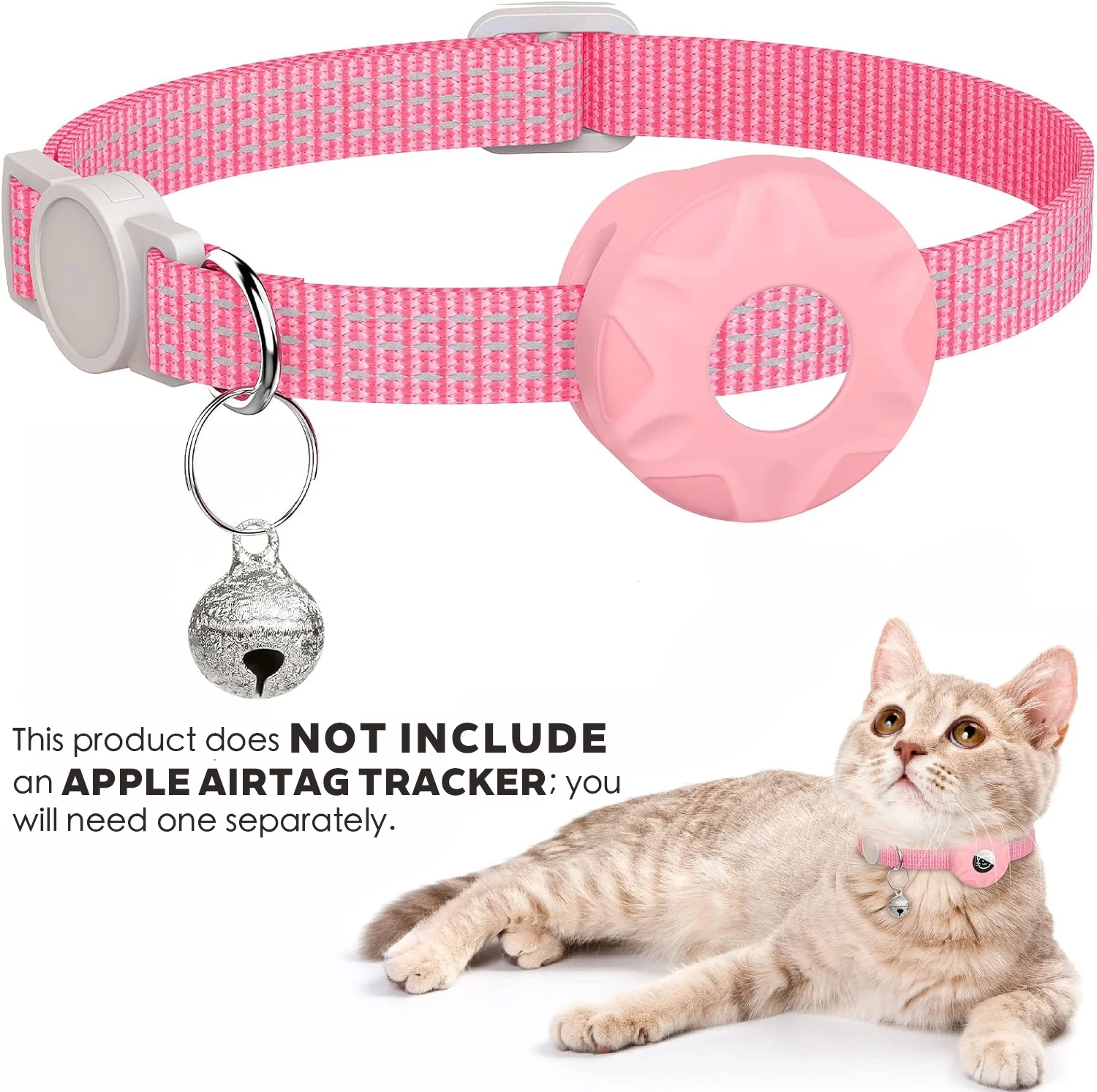 Collier AirTag réfléchissant pour chat – Image 12