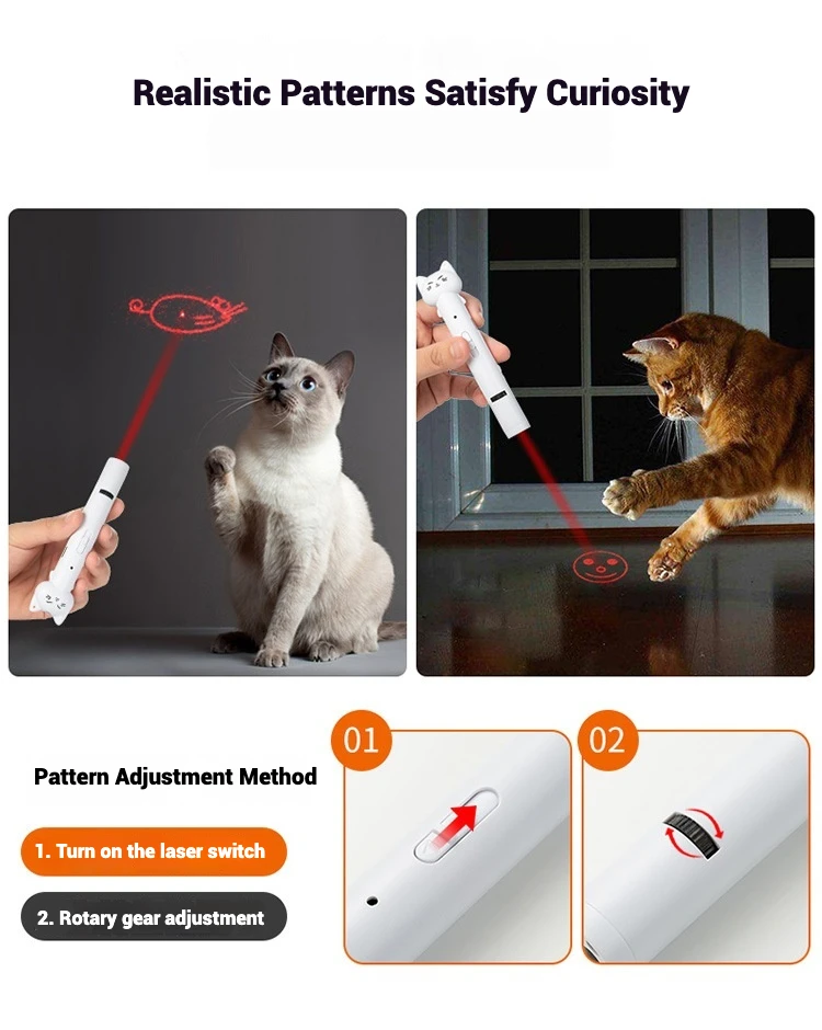 Jouet laser USB rechargeable pour chat – Image 2