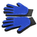 Gant de massage et brosse anti-poils pour chat