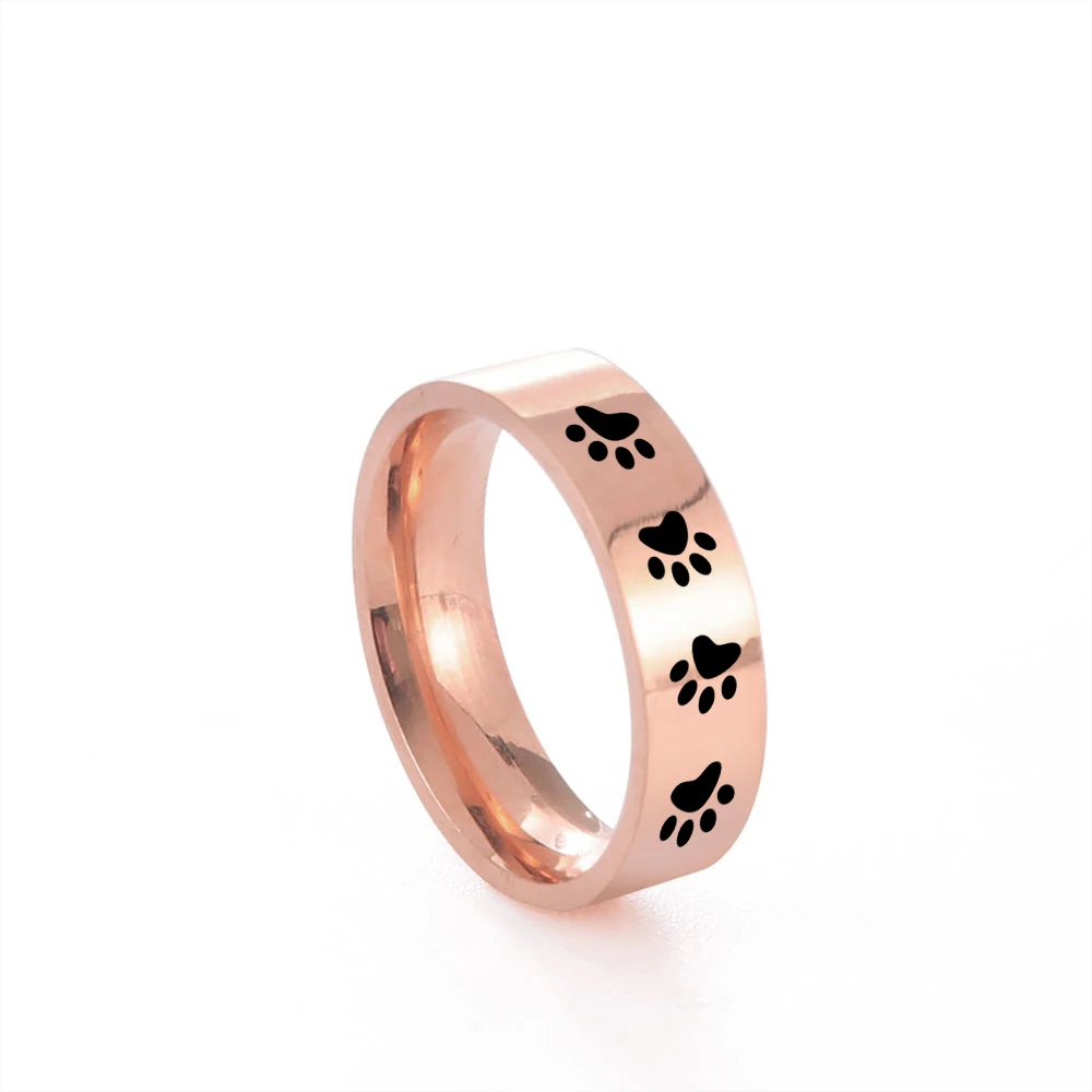 Bague patte de chat en acier – Image 7