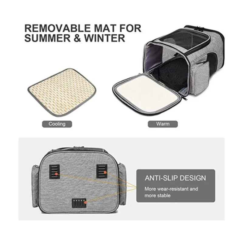 Sac à dos extensible et pliable pour chat – Image 5