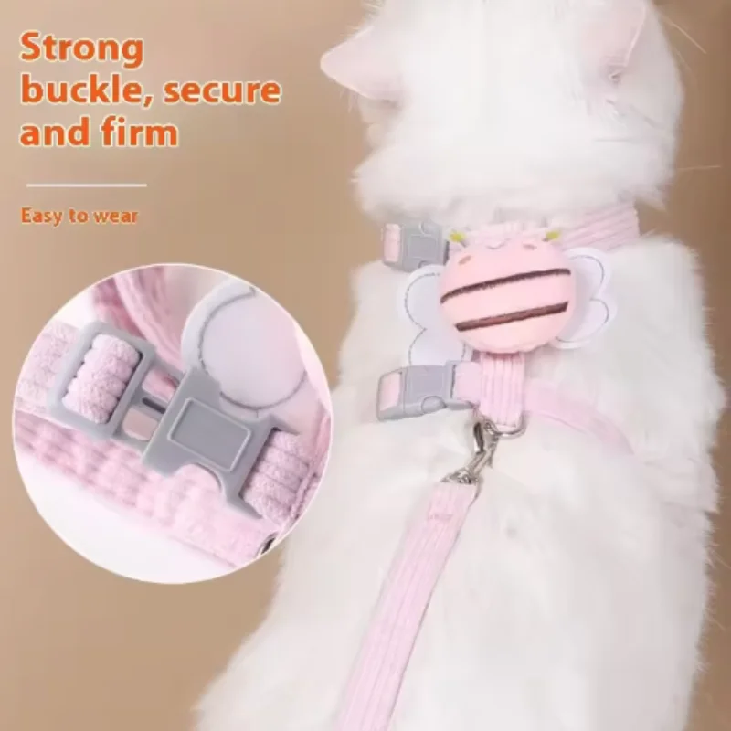 Harnais et laisse réglables pour chat – Image 12