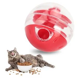 Balle à friandises interactive pour chat