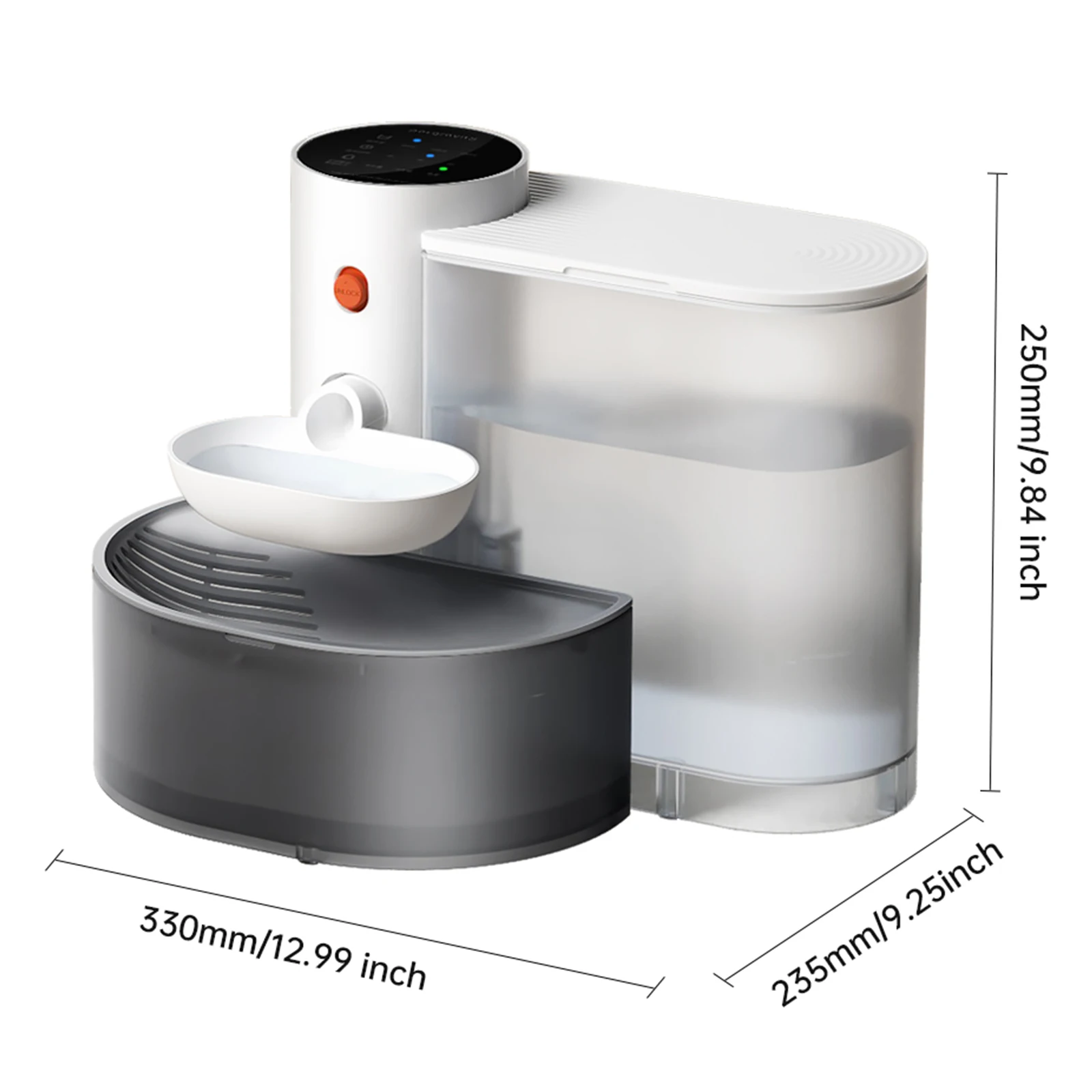 Bac à litière autonettoyant + fontaine 3L – Image 9