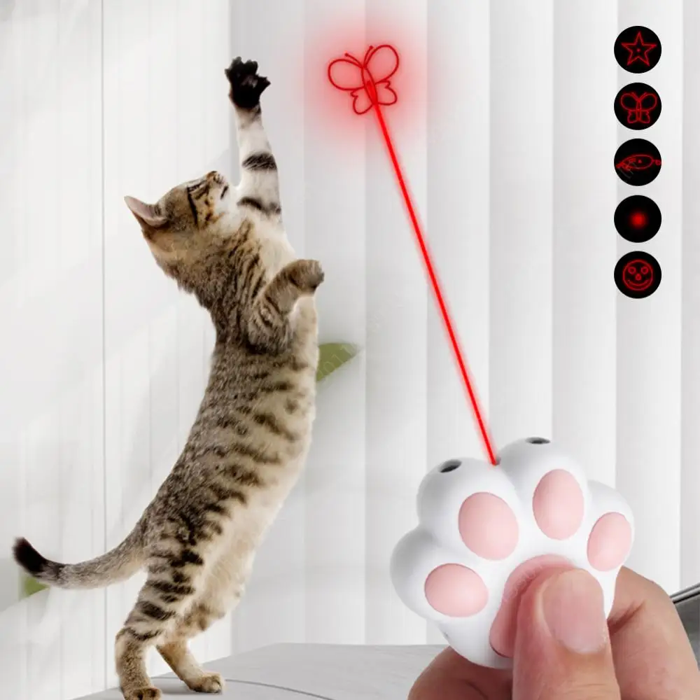 Jouet laser interactif multi-modes pour chat – Image 4