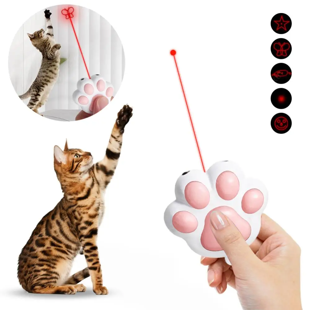 Jouet laser interactif multi-modes pour chat – Image 2