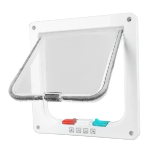 Chatière verrouillable silencieuse