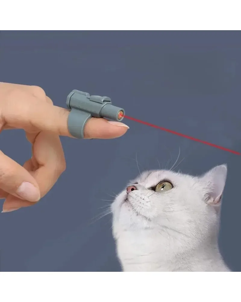 Mini jouet laser interactif portable pour chat – Image 2
