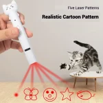 Jouet laser USB rechargeable pour chat