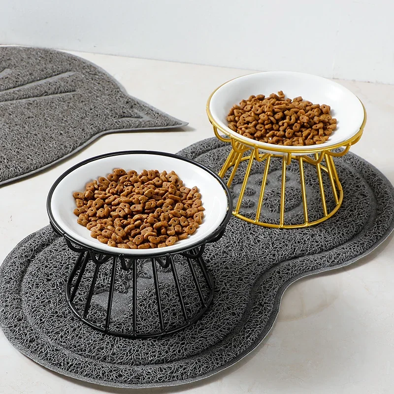 Gamelle surélevée en céramique pour chat – Image 3