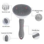 Brosse antidérapante à aiguilles pour chat