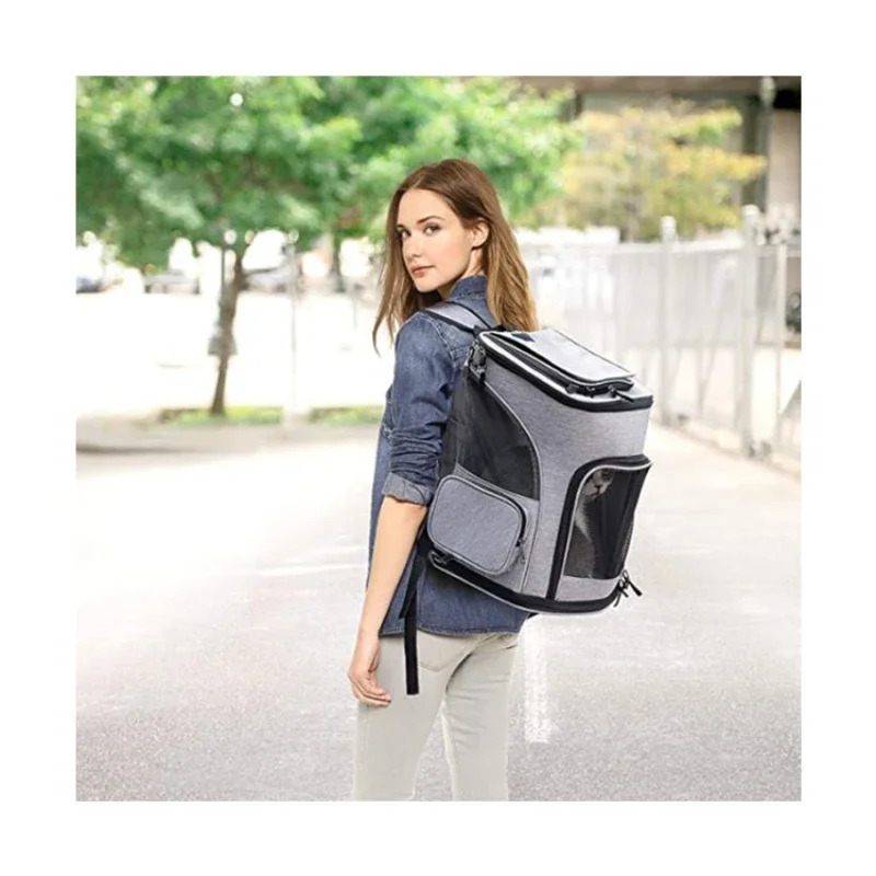 Sac à dos extensible et pliable pour chat – Image 3