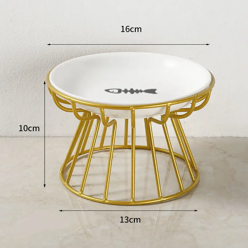 Gamelle surélevée en céramique pour chat – Image 10