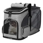 Sac à dos extensible et pliable pour chat