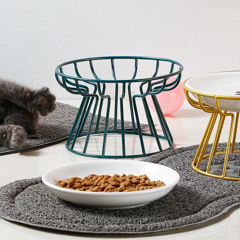 Gamelle surélevée en céramique pour chat – Image 4