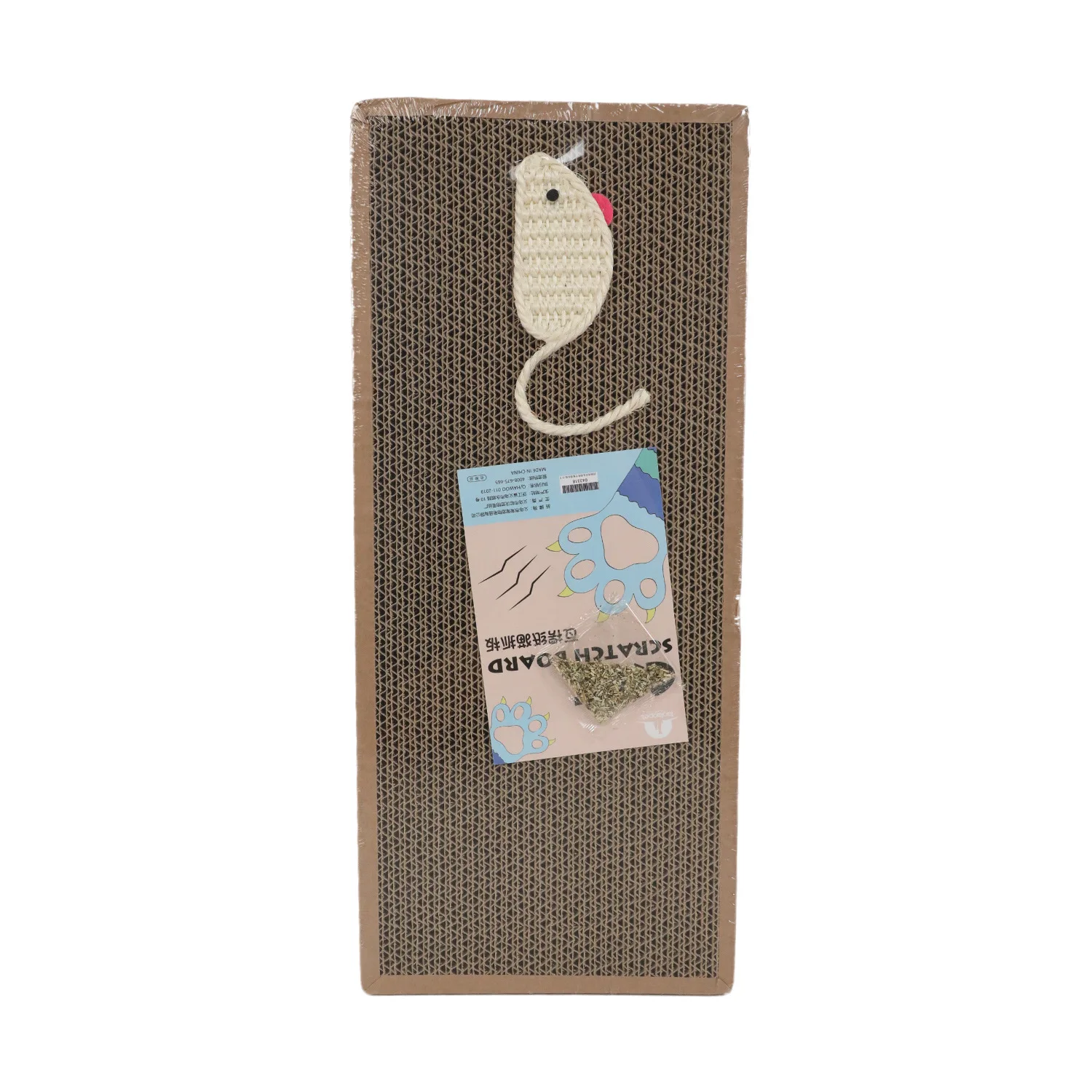 Griffoir ovale en papier ondulé pour chat – Image 7