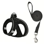 Harnais réfléchissant en maille pour chaton