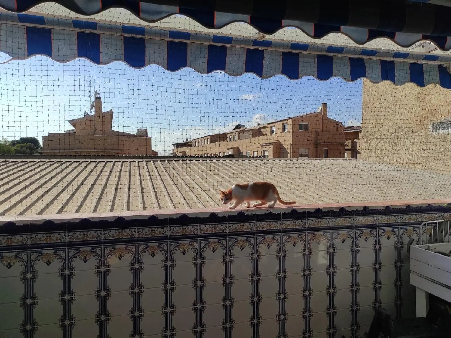 Filet renforcé fil d’acier pour balcon et jardin – Image 9