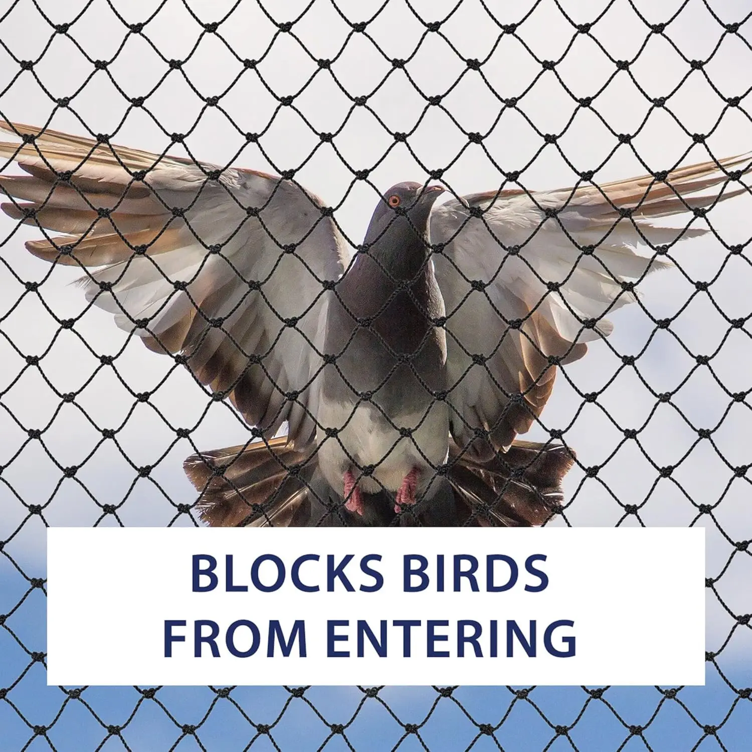 Filet renforcé fil d’acier pour balcon et jardin – Image 6