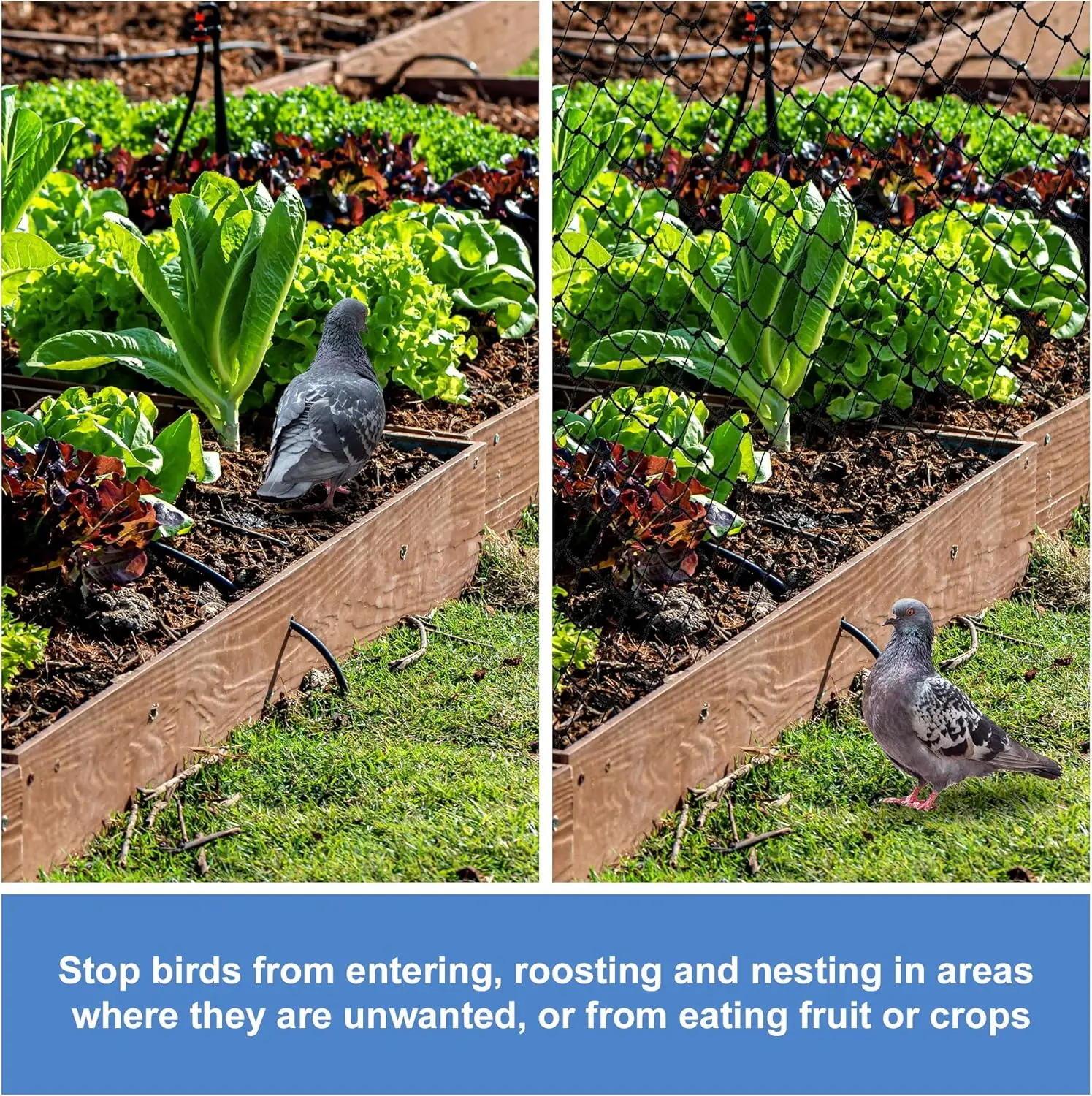 Filet renforcé fil d’acier pour balcon et jardin – Image 12