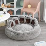 LIT À GRIFFES D’OURS POUR CHAT - TEDDYCAT™ - Pour toi Mon chat