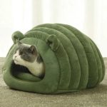 Niche Pour Chat Semi-Fermé Forme Animalière Pour toi Mon chat