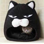 Panier grotte confortable pour chat Pour toi Mon chat