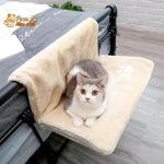Lit doux pour fenêtre, pied de lit et radiateur - Pour chat - Poz’Hamac™ - Pour toi Mon chat